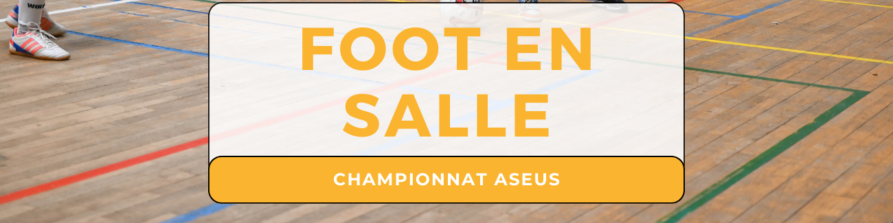 ASEUS - Championnat ASEUS : Foot en salle dames – résultats