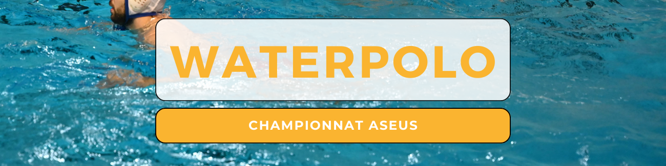 ASEUS - Championnat ASEUS : Waterpolo - résultats