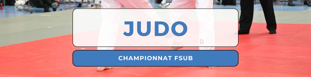 ASEUS - Championnat FSUB : Judo individuel – résultats