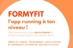 ASEUS - Actualité - Ta licence Formyfit gratuite grâce à l’ASEUS !