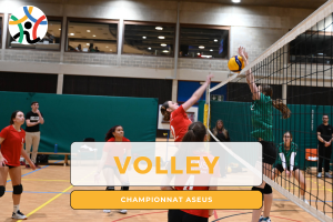 ASEUS - Actualité - Championnat ASEUS : Volley D1 – résultats