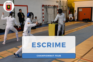 ASEUS - Actualité - Championnat FSUB: Escrime- Résultats