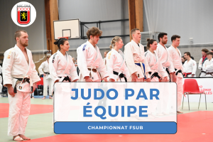 ASEUS - Actualité - Championnat FSUB: Judo par équipe - Résultats et Photos