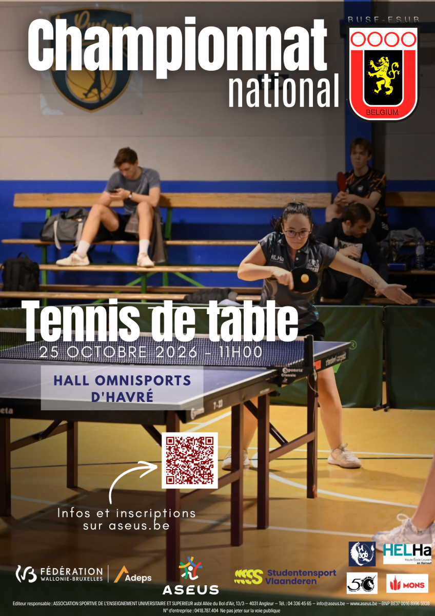 Tennis de table